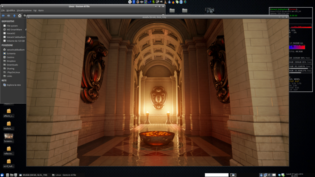[07/07/2014] Unreal Engine 4 Mobile Temple Demo 1