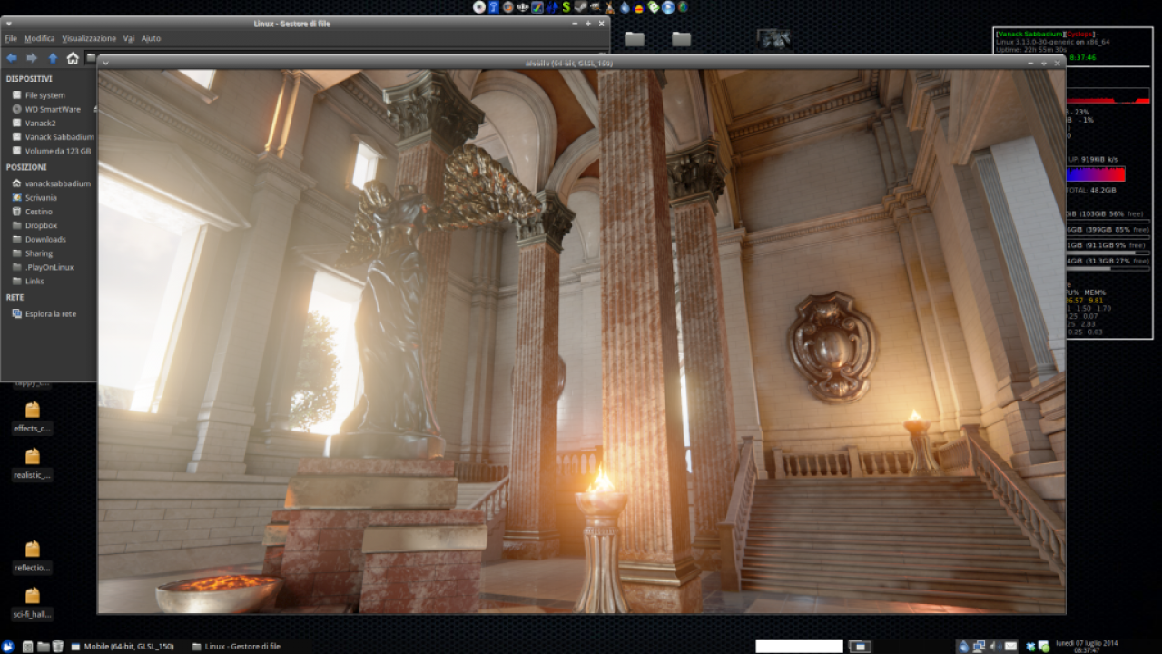 [07/07/2014] Unreal Engine 4 Mobile Temple Demo 2