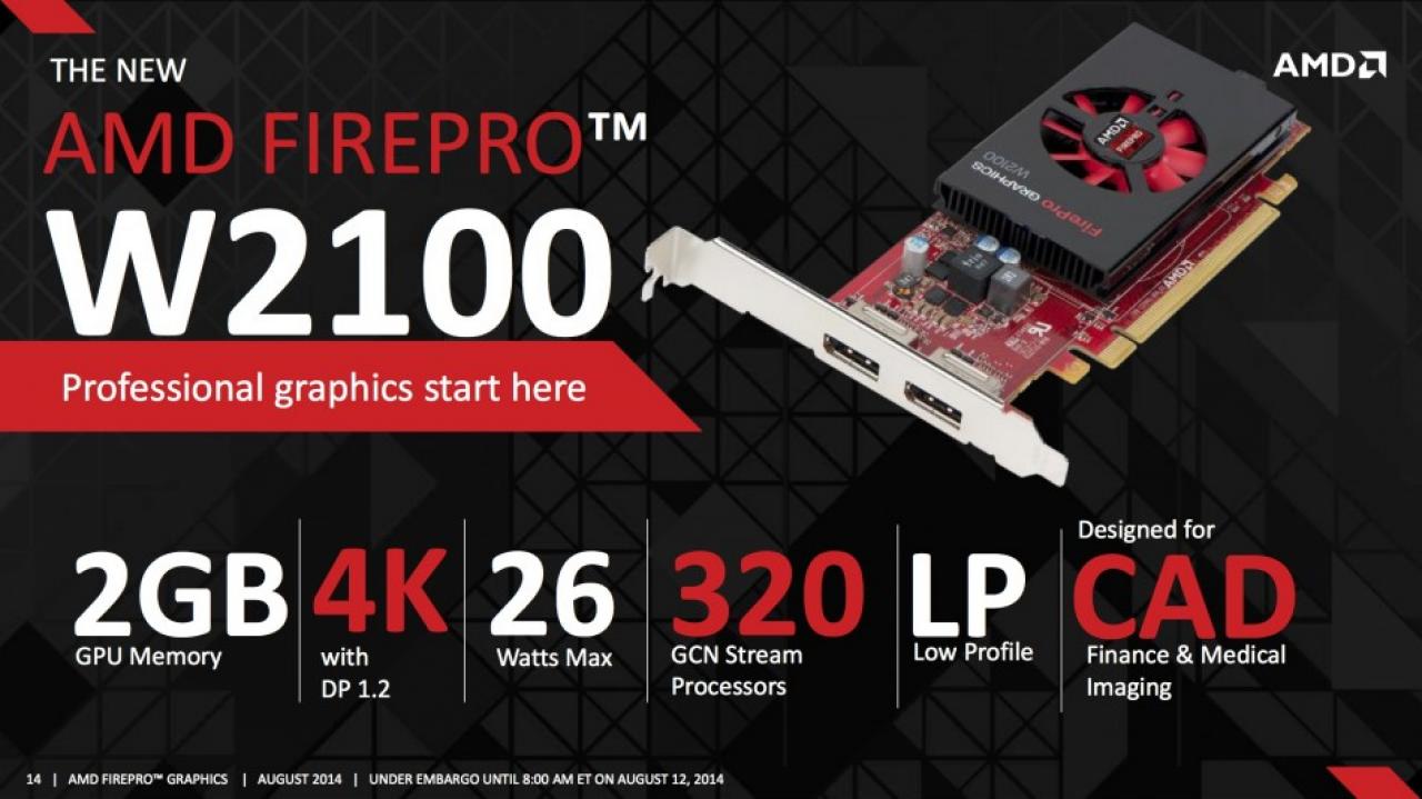 [12/08/2014] AMD Firepro: Neue Workstation-Grafikkarten vorgestellt (3)
