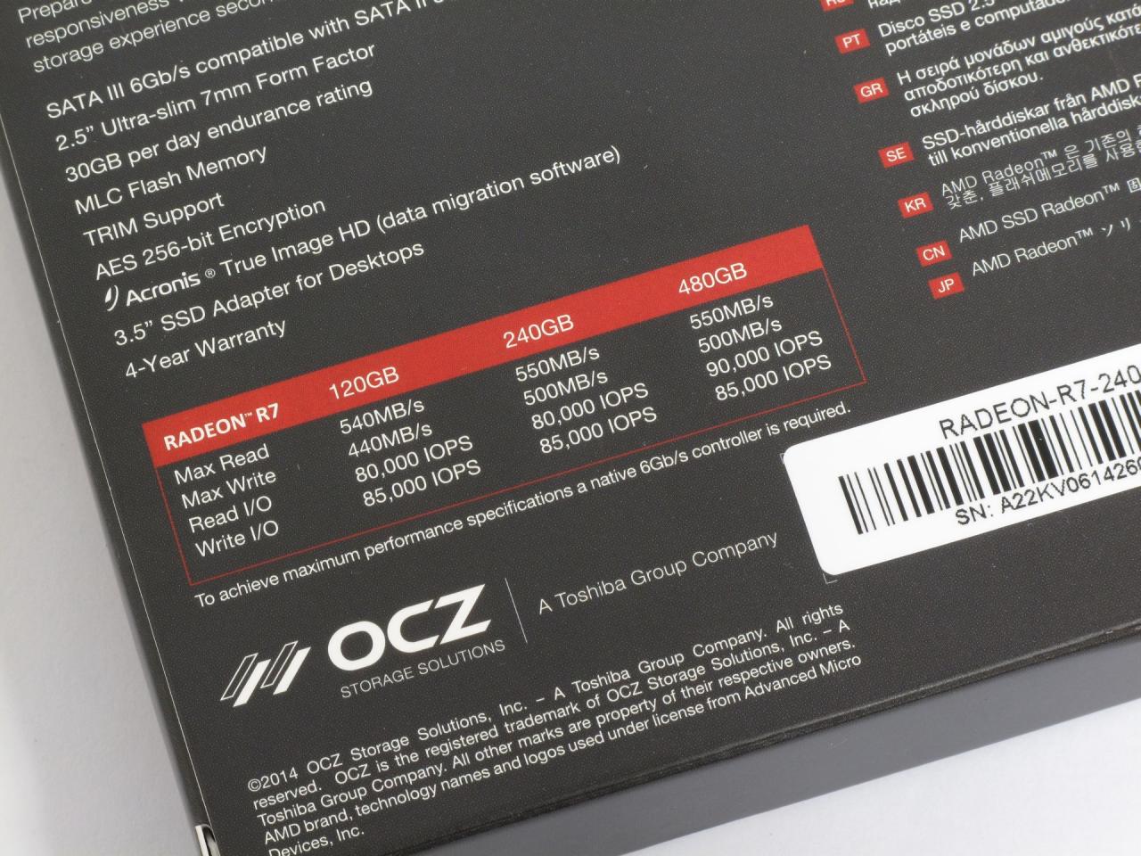 [25/08/2014] Radeon R7 Series 240 GB im Test - Eine OCZ-SSD im Radeon-Gewand (10)