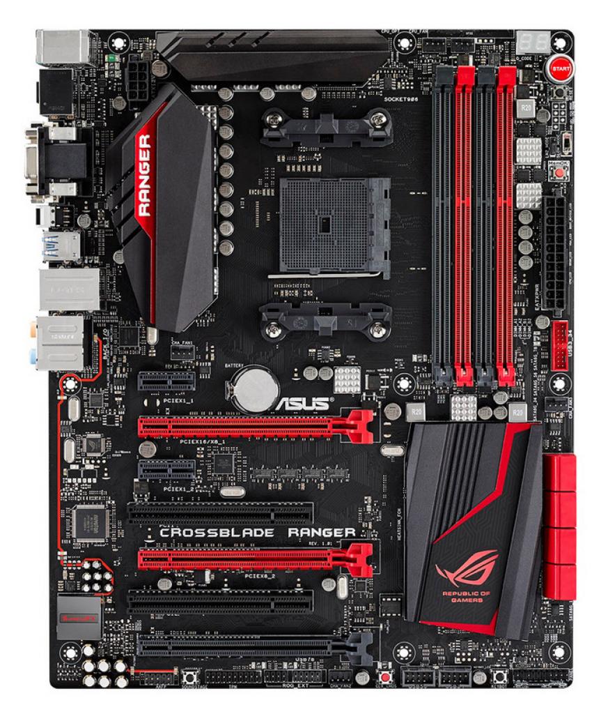 [08/08/2014] Für Sockel FM2+: Asus kündigt Mainboard Crossblade Ranger an (2)