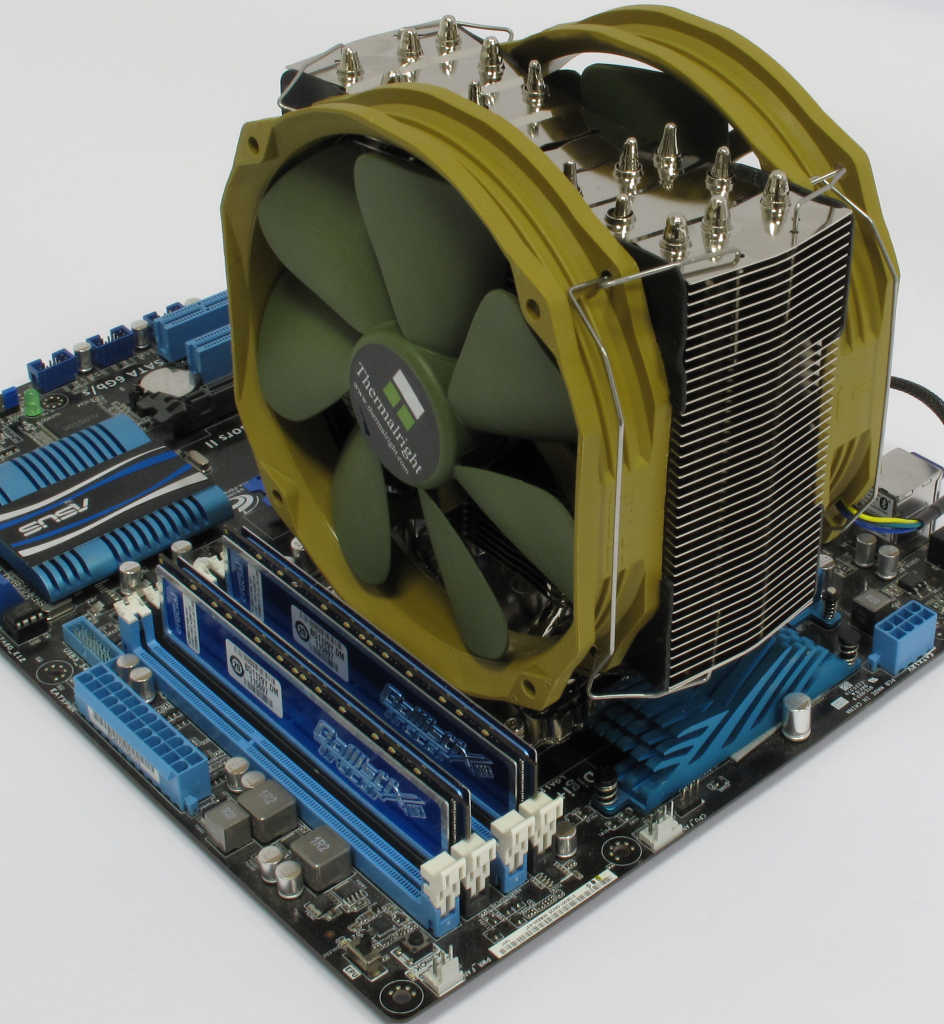 [22/08/2014] Thermalright Archon IB-E X2: Jetzt mit 2 Lüftern und asymetrischem Aufbau für flexible Platznutzung
