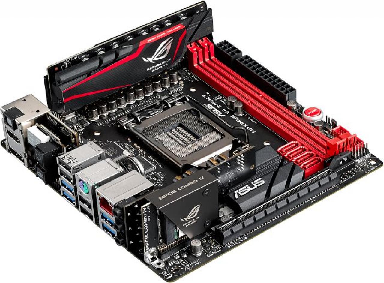 [11/08/2014] Asus Maximus VII Impact: Maximale Ausstattung auf kleinstem Raum zum hohen Preis (4)
