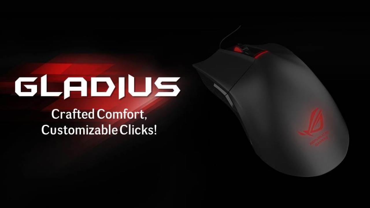 [05/08/2014] Asus ROG Gladius: Trailer samt neuen Informationen zur Gaming-Maus (1)
