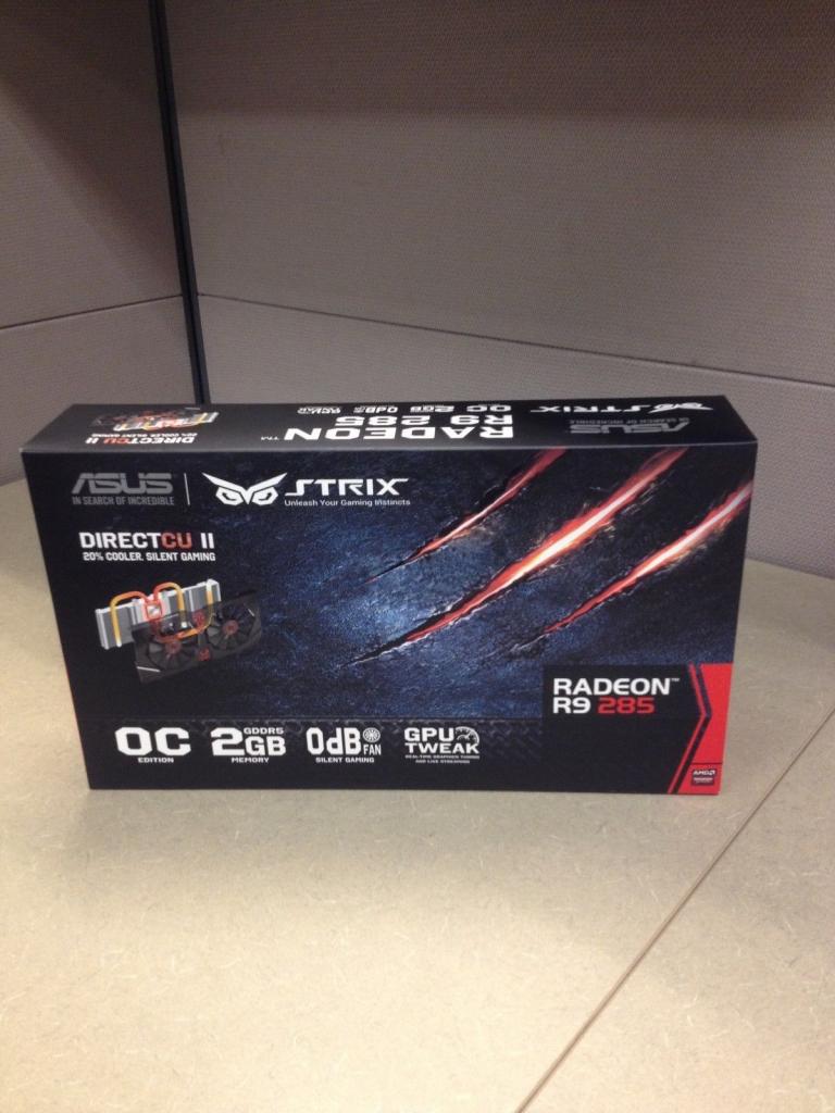 [25/08/2014] Asus Radeon R9 285 Strix 2