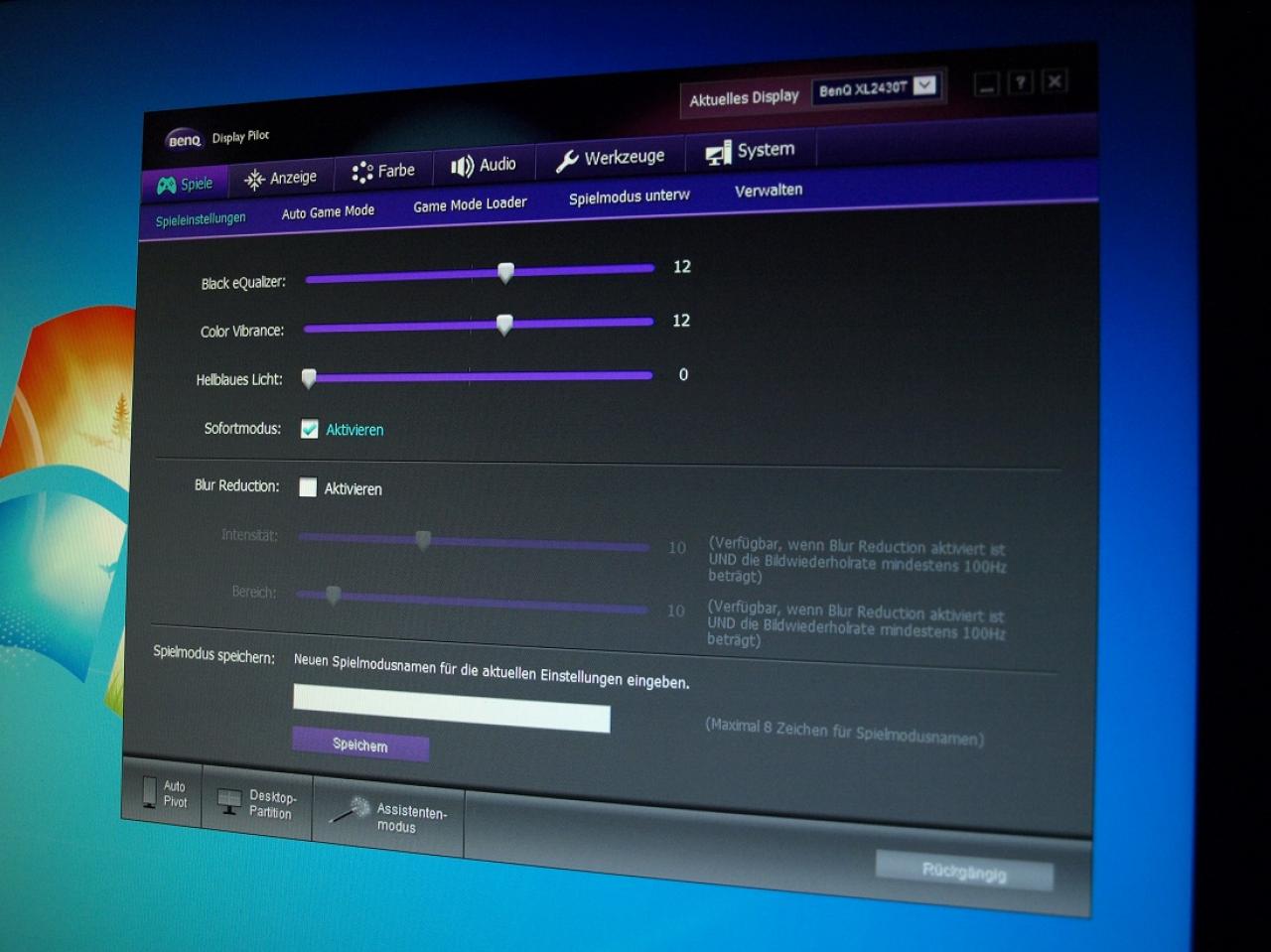 [14/08/2014] Benq XL2430T als Vorserienmodell angeschaut: Konsequente Weiterentwicklung des XL2420T (1)