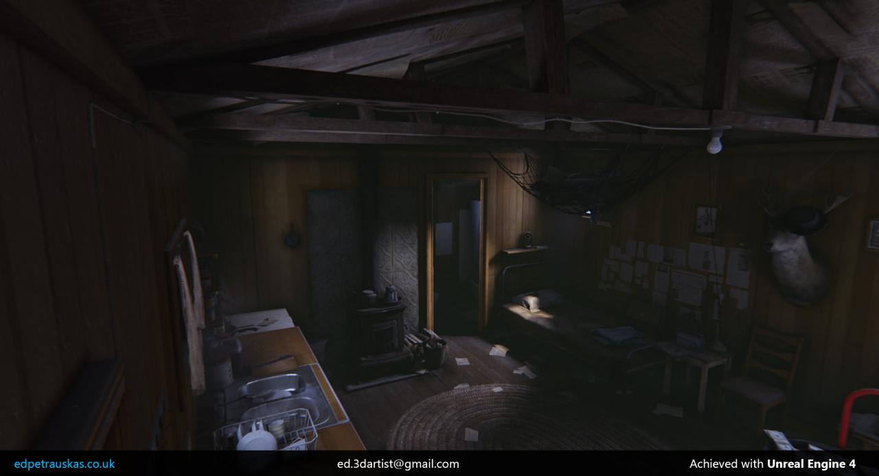 [25/08/2014] Holzhütte aus Breaking Bad mit Unreal Engine 4 nachgebaut (1)
