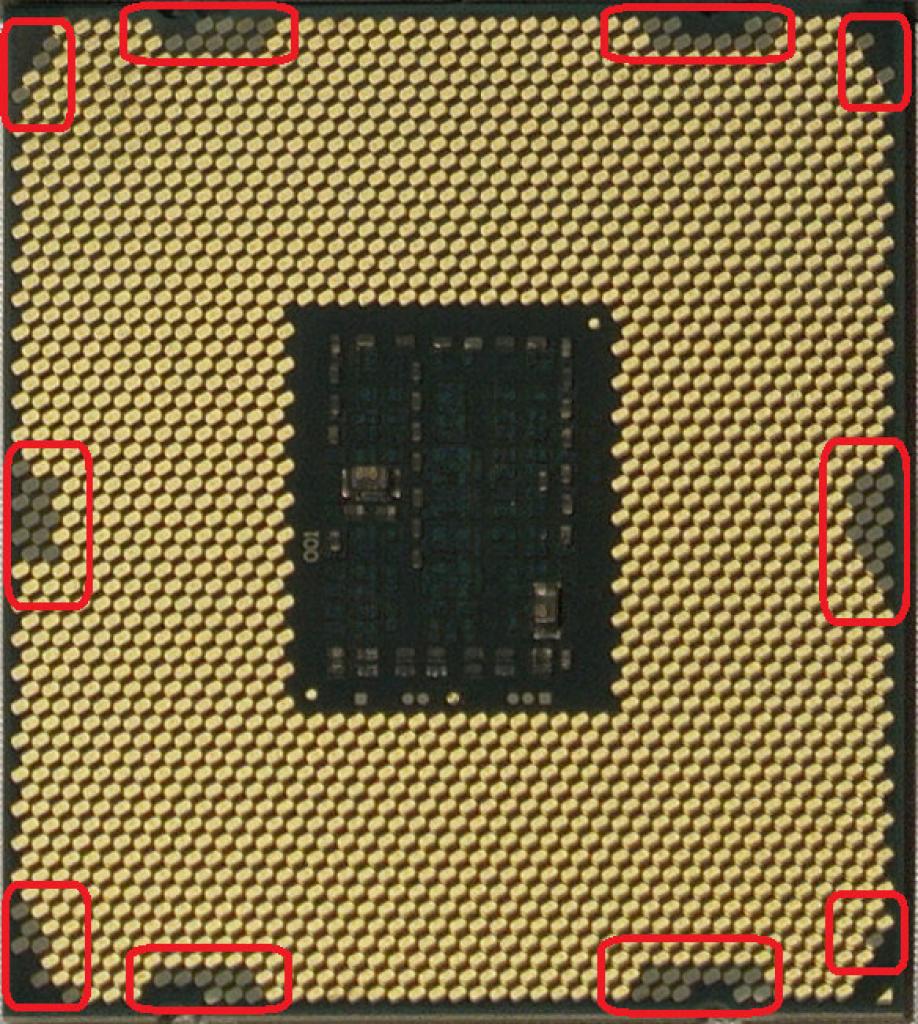 [29/08/2014] CPU Pad Differenz zwischen IVB-E und HSW-E. Letzterer besitzt 73 zusätzliche Pads.