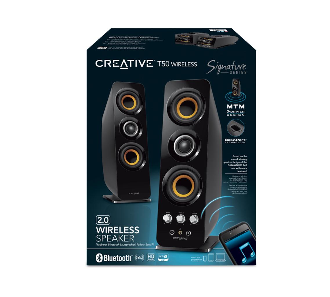 [19/08/2014] Kabellose Lautsprecher: Creative T50 Wireless angekündigt (3)