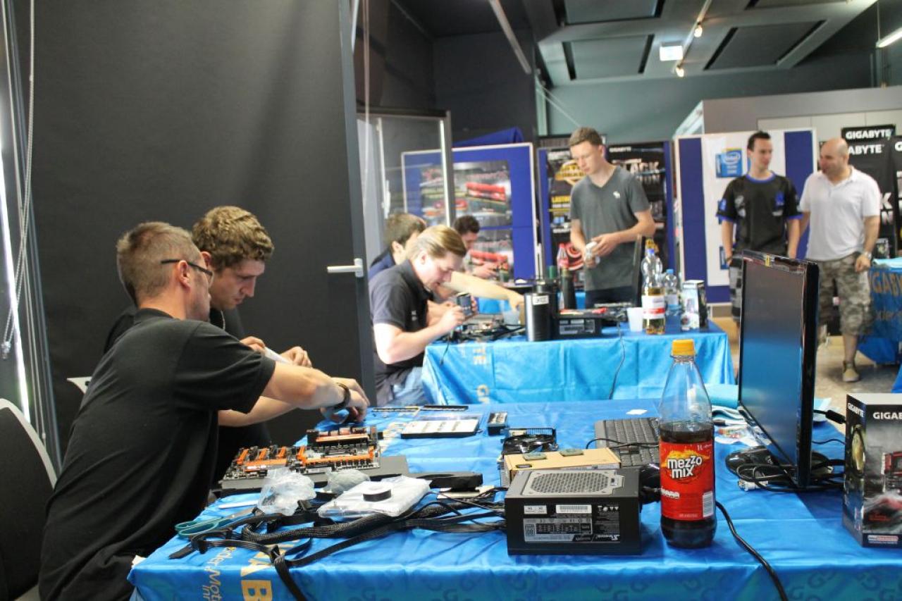 [08/08/2014] Gigabyte EOC 2014: Erste Bilder (1)