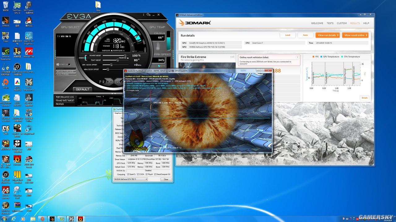 [20/08/2014] Galaxy Geforce GTX 750 Ti HOF: GM107-GPU ohne Spannungserhöhung auf 1.407 MHz übertaktet (2)