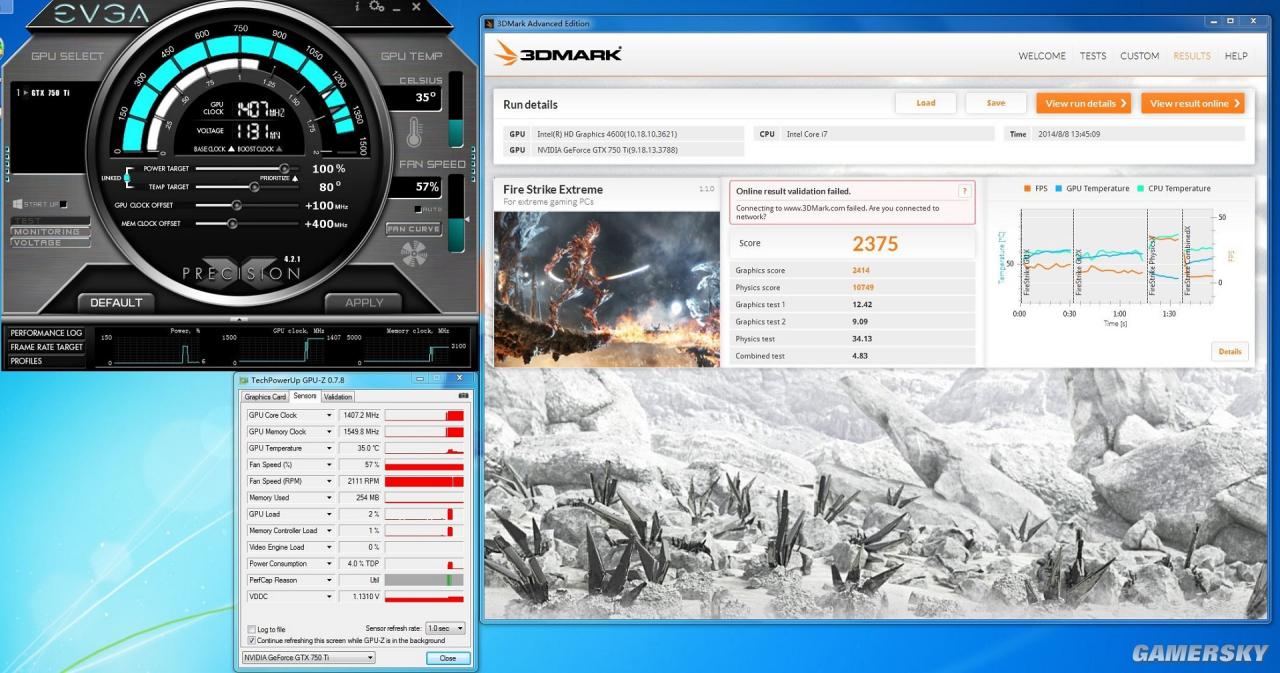 [20/08/2014] Galaxy Geforce GTX 750 Ti HOF: GM107-GPU ohne Spannungserhöhung auf 1.407 MHz übertaktet (1)