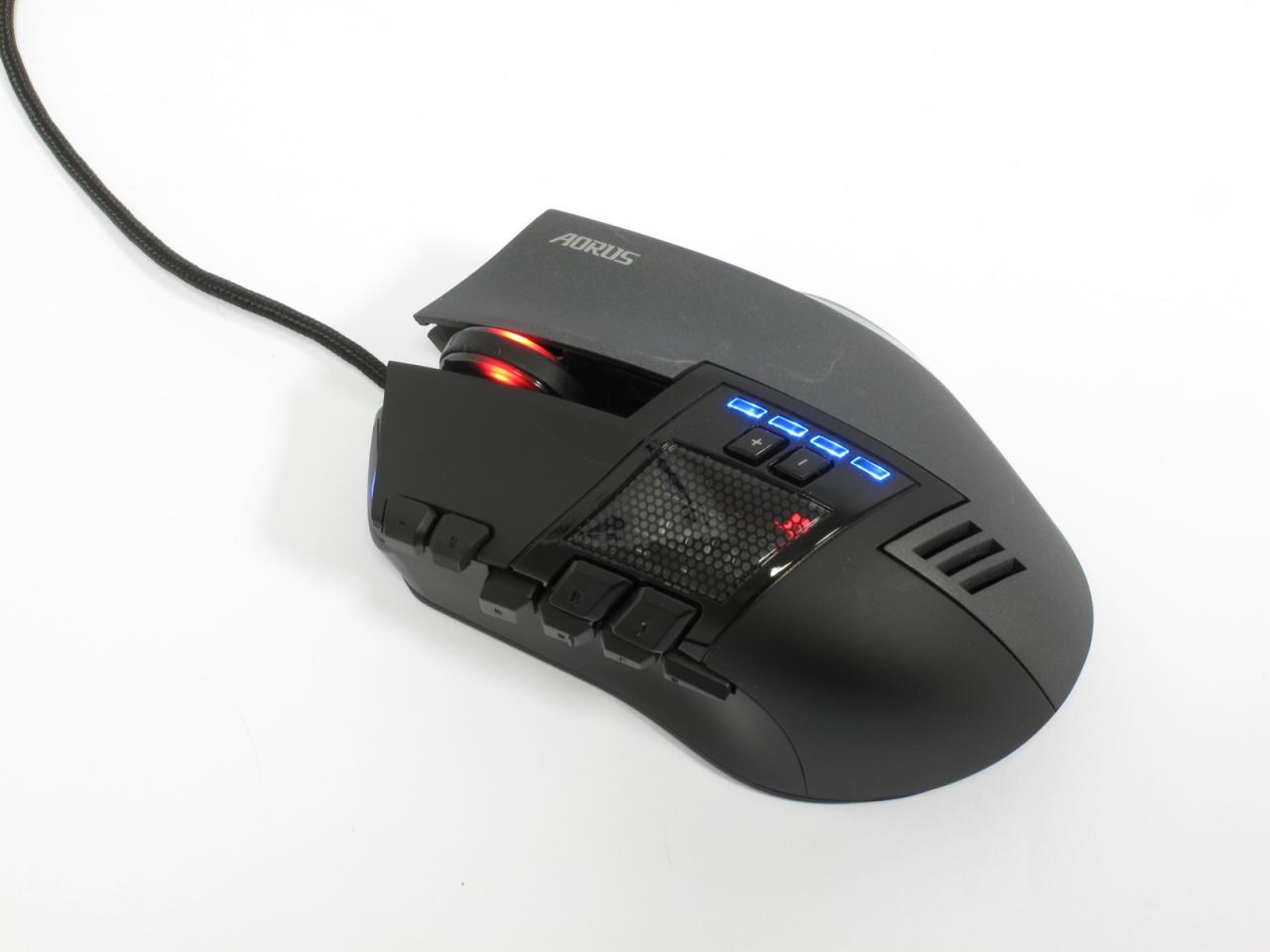 [27/08/2014] Aorus Thunder M7: Die futuristische MMO- und MOBA-Maus im Test (5)