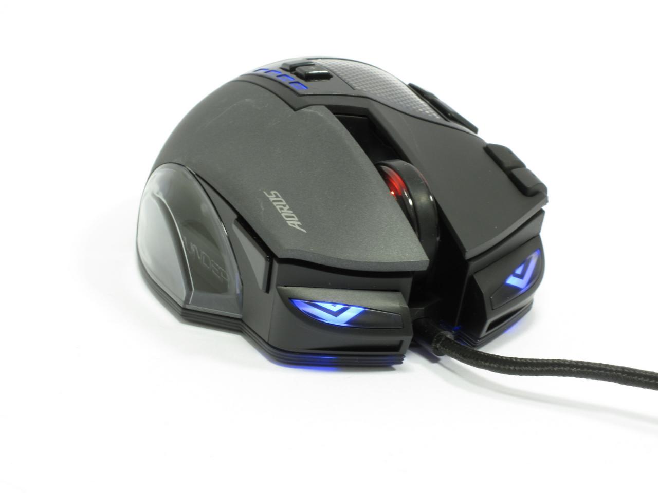 [27/08/2014] Aorus Thunder M7: Die futuristische MMO- und MOBA-Maus im Test (9)