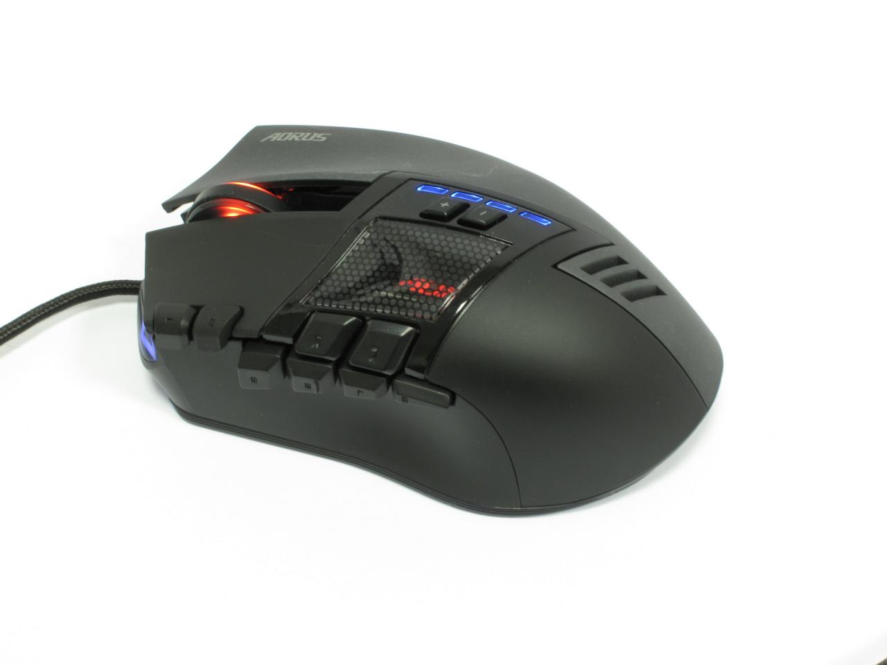 [27/08/2014] Aorus Thunder M7: Die futuristische MMO- und MOBA-Maus im Test (7)