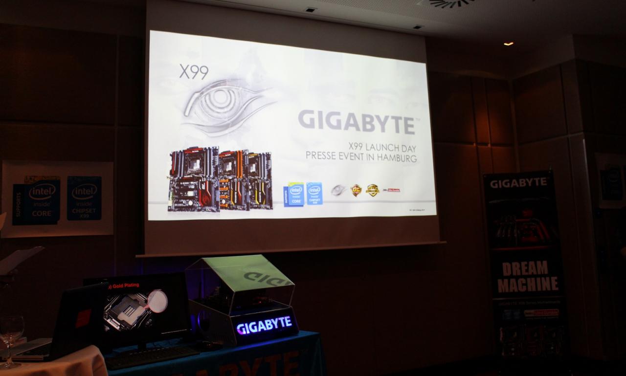 [29/08/2014] Gigabytes X99-Mainboards angesehen: Vom X99-UD3 bis zum X99 SOC Force (1)