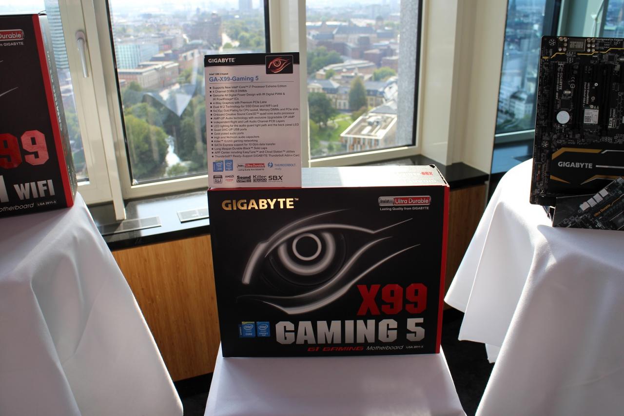 [29/08/2014] Gigabytes X99-Mainboards angesehen: Vom X99-UD3 bis zum X99 SOC Force (21)