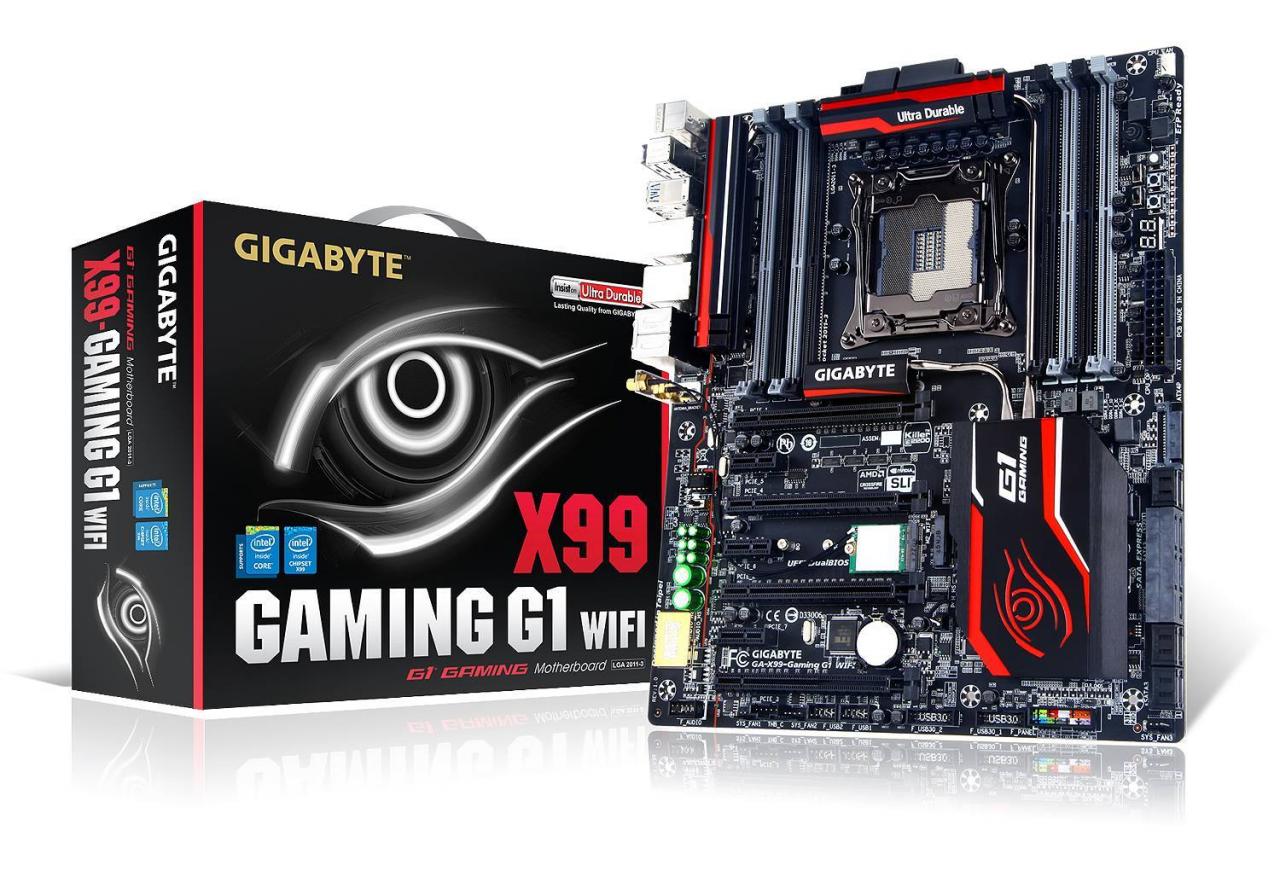 [08/08/2014] Gigabyte X99 Sniper G1 Wifi: High-End-Mainboard mit bisher aufwendigster Heatpipe-Konstruktion
