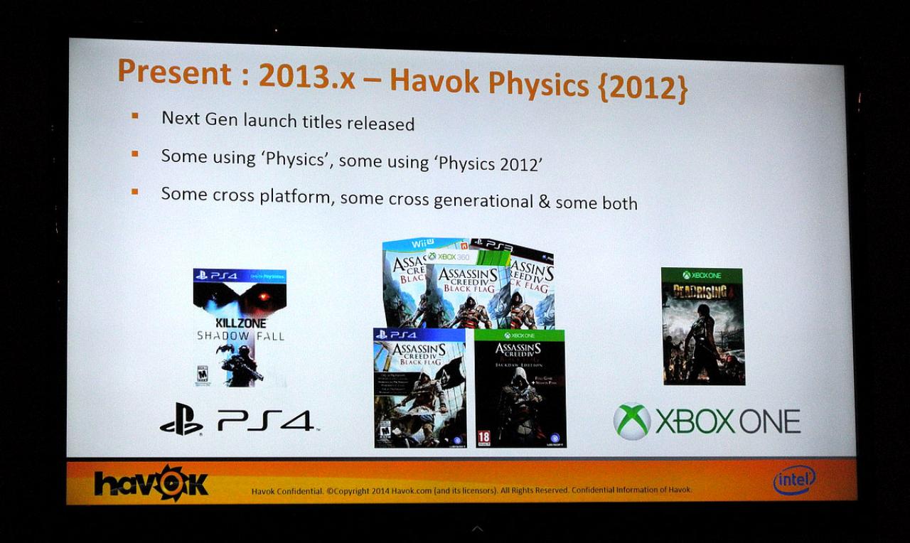 [13/08/2014] Havok Physics Middleware GDC Europe 12 