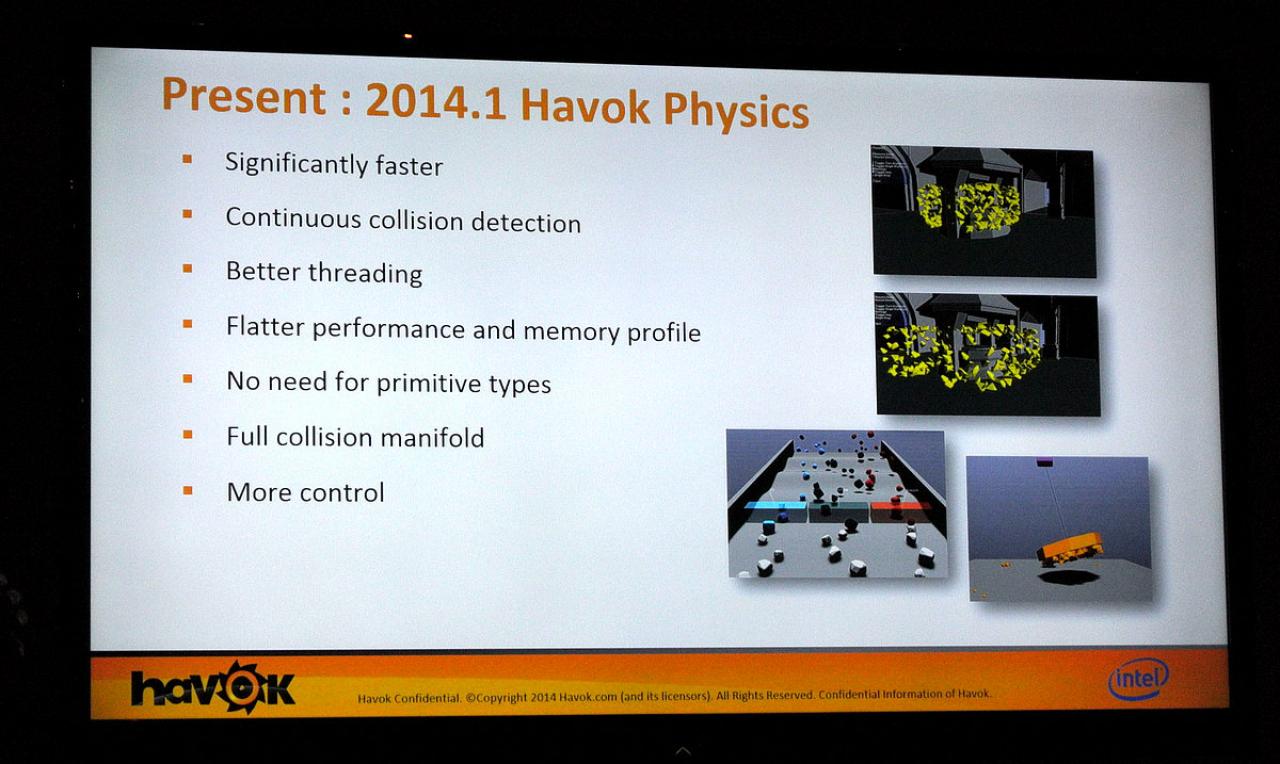 [13/08/2014] Havok Physics Middleware GDC Europe 13 