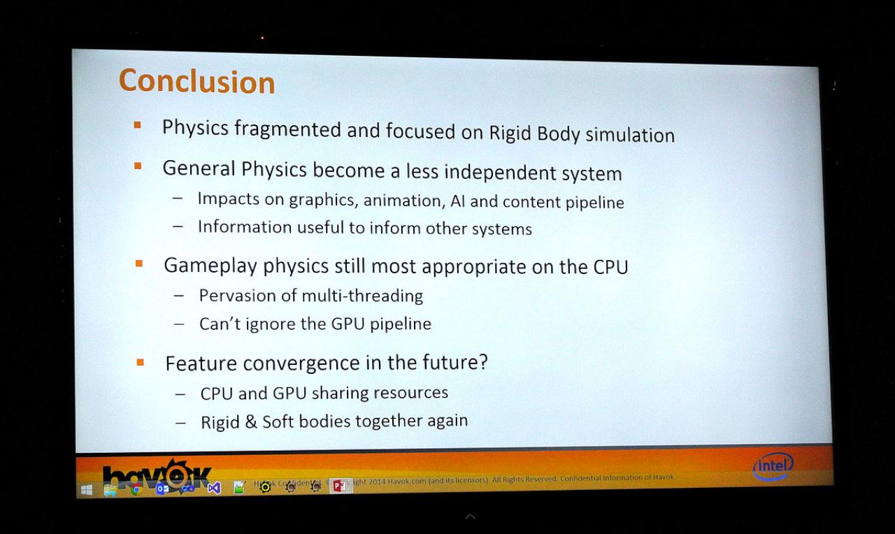 [13/08/2014] Havok Physics Middleware GDC Europe 32 