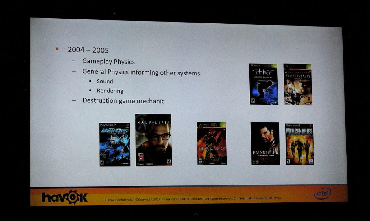 [13/08/2014] Havok Physics Middleware GDC Europe 5 