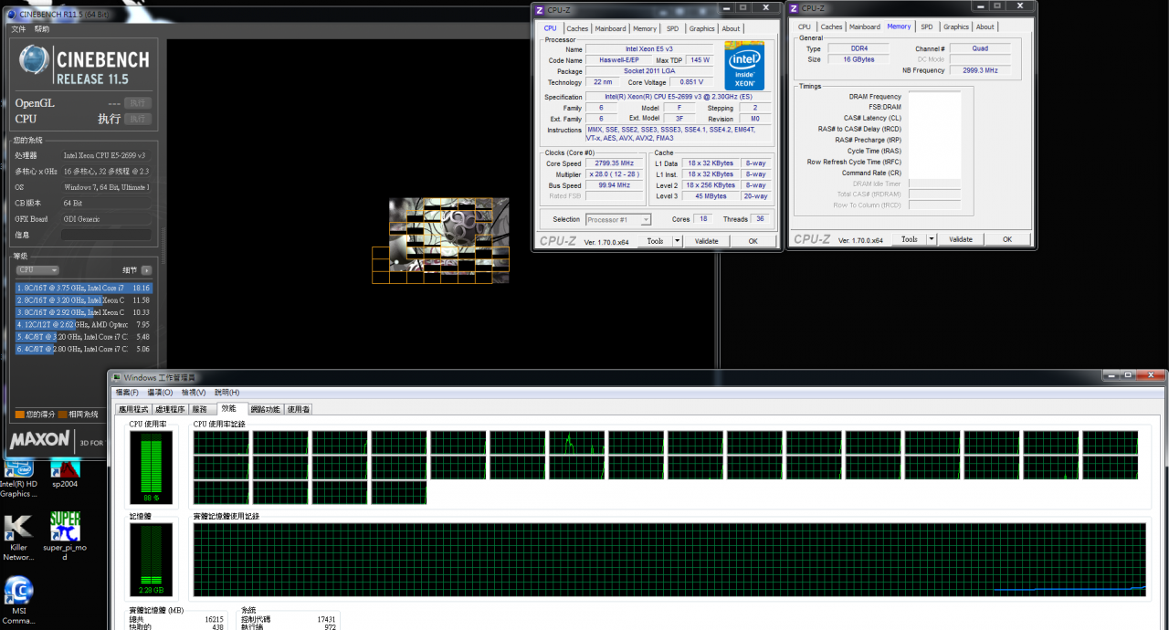 [28/08/2014] Intel Haswell-EP: Xeon E5-2699 v3 mit 18 Kernen in freier Wildbahn aufgetaucht (3)