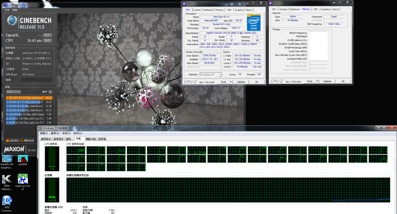 [28/08/2014] Intel Haswell-EP: Xeon E5-2699 v3 mit 18 Kernen in freier Wildbahn aufgetaucht (4)