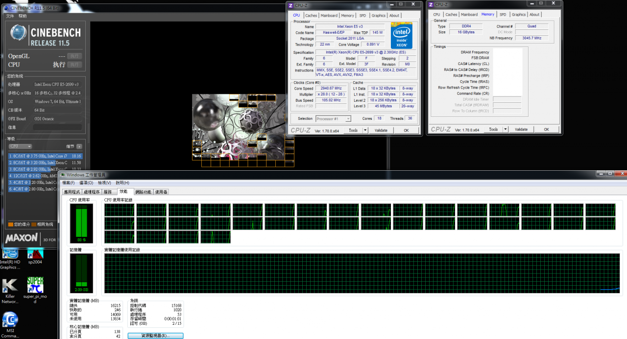 [28/08/2014] Intel Haswell-EP: Xeon E5-2699 v3 mit 18 Kernen in freier Wildbahn aufgetaucht (5)