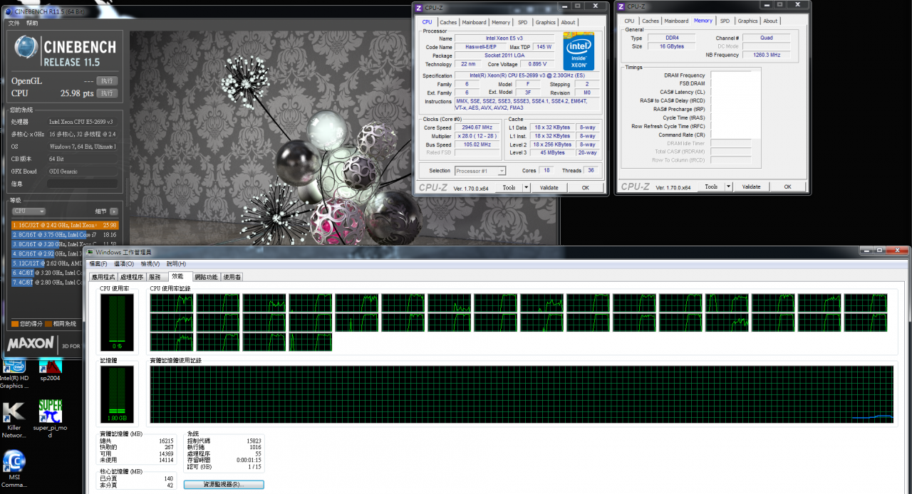 [28/08/2014] Intel Haswell-EP: Xeon E5-2699 v3 mit 18 Kernen in freier Wildbahn aufgetaucht (6)