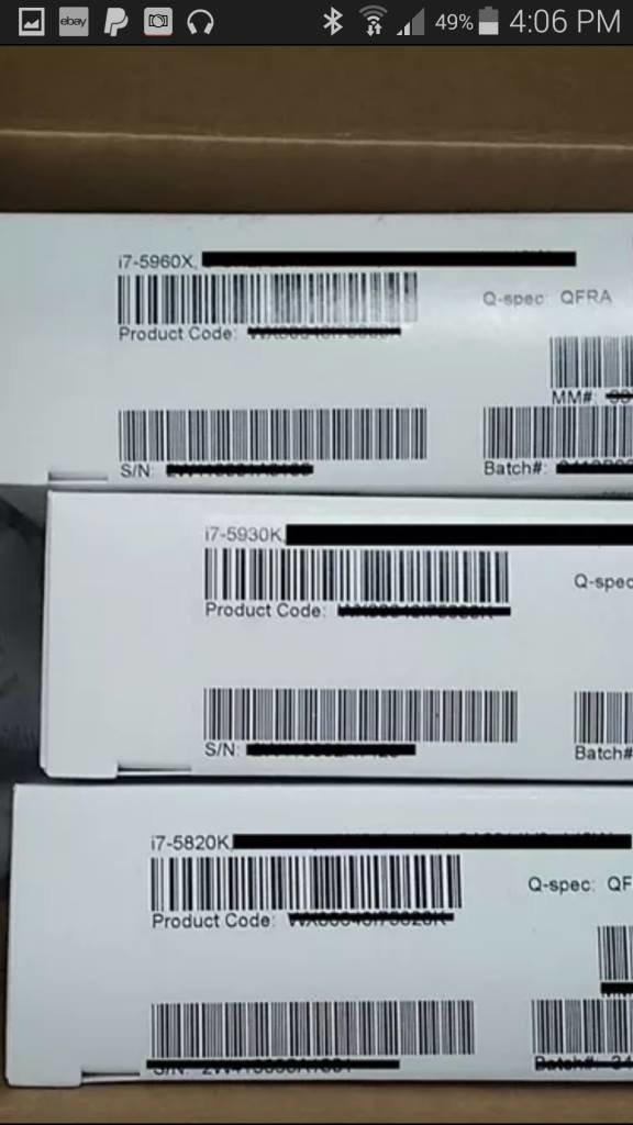 [19/08/2014] Haswell-E: Bilder und Preislistungen - auch erste Mainboards gelistet
