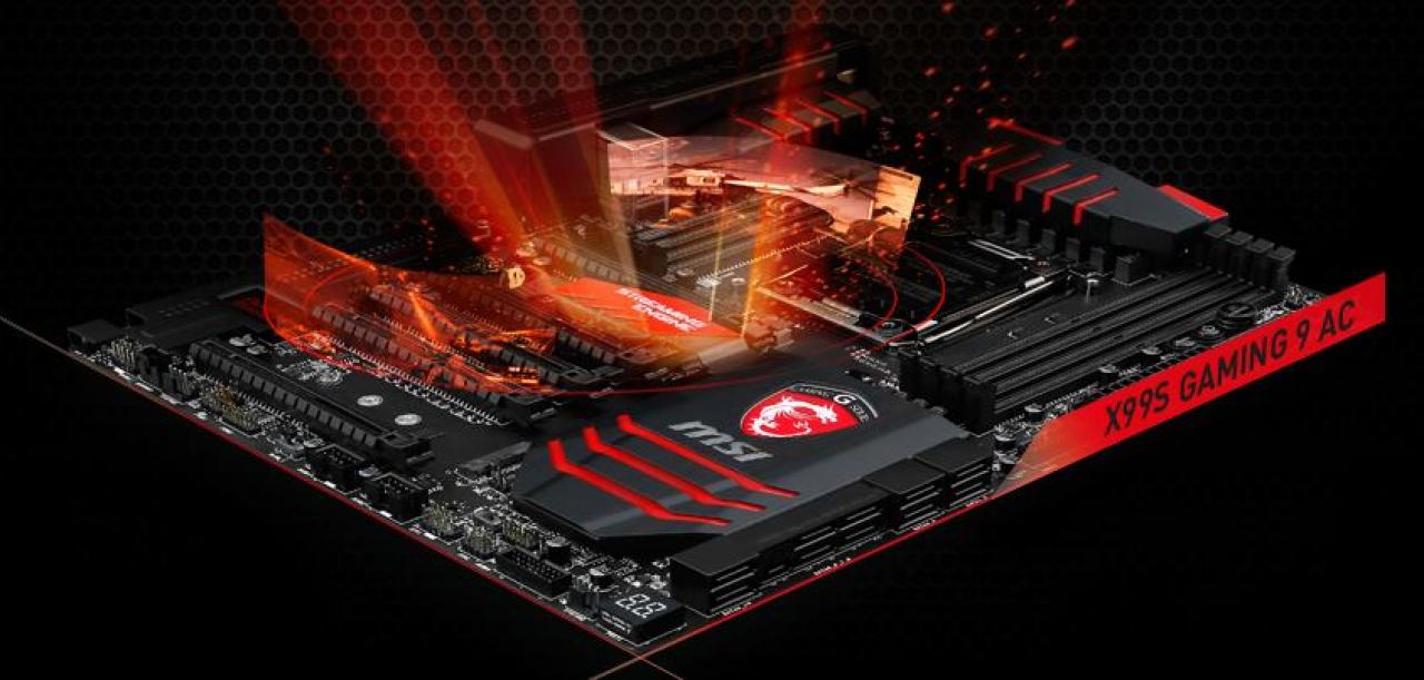 [06/08/2014] MSI zeigt X99S Gaming 9 AC: High-End-Mainboard mit 