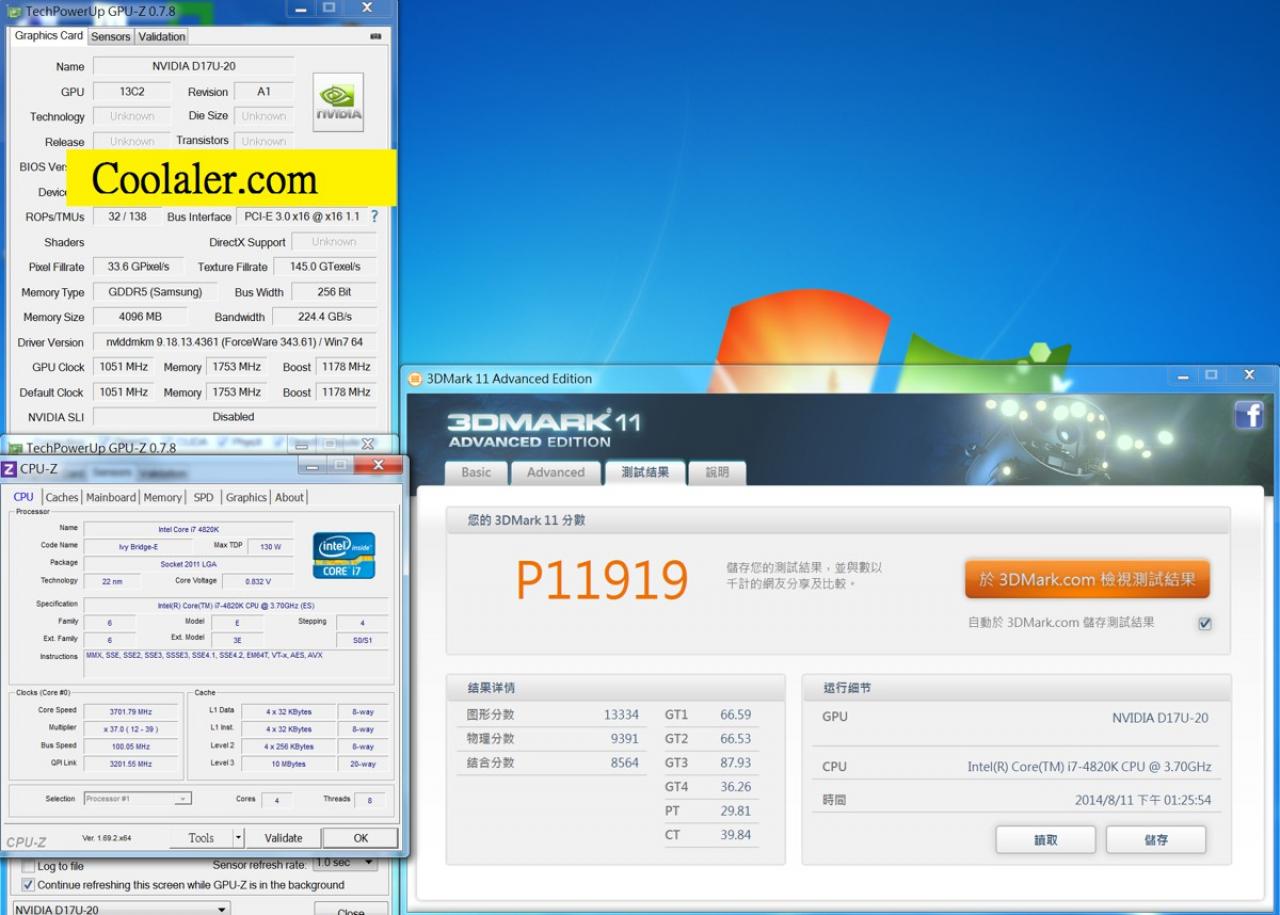 [11/08/2014] Nvidia Maxwell: Angeblich Spezifikationen zur GTX 870, + 18 % zur GTX 770 im 3DMark 11 (2)