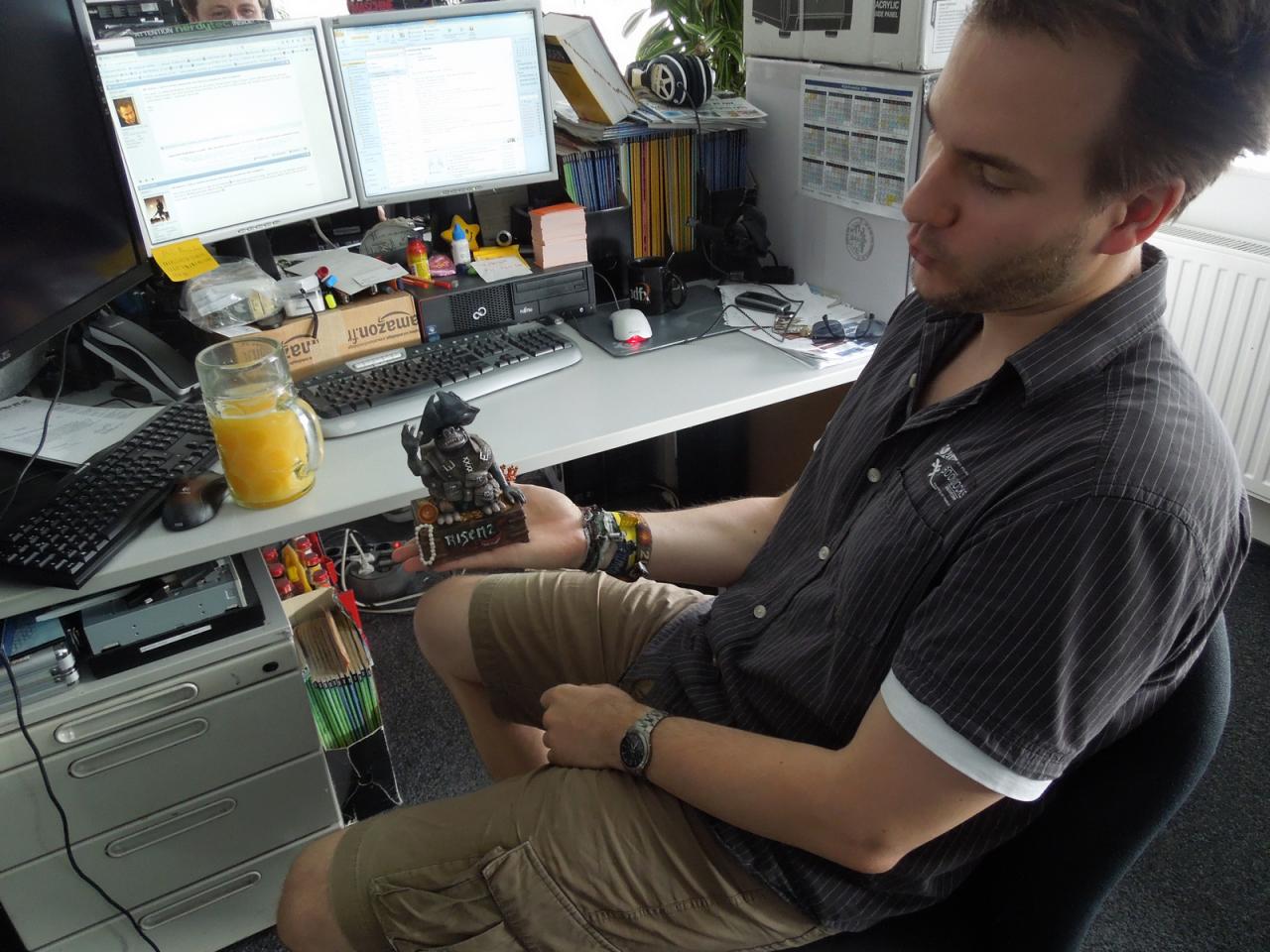 [08/08/2014] Mit kleinen und teils auch skurril ausschauenden Kerlen kann es unser Mann vom Render-Stern ja besonders gut - die ständigen 