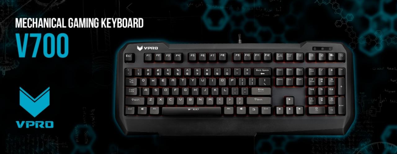 [21/08/2014] Rapoo Vpro Gaming V700: Mechanische Tastatur kommt Ende Oktober für 90 Euro (1)