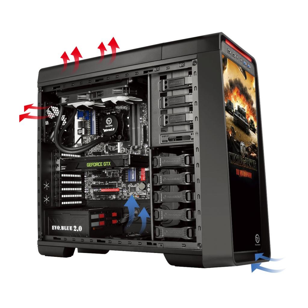 [08/08/2014] Gehäuse: Thermaltake Urban S71 World of Tanks Edition vorgestellt (2)