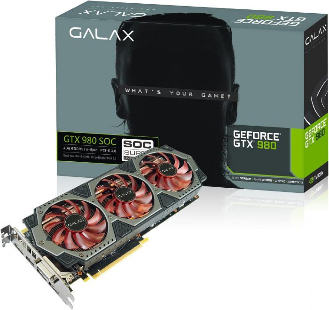[22/09/2014] Galax Geforce GTX 980 SOC, noch keine Taktraten bekannt, PCGH-Preisvergleich