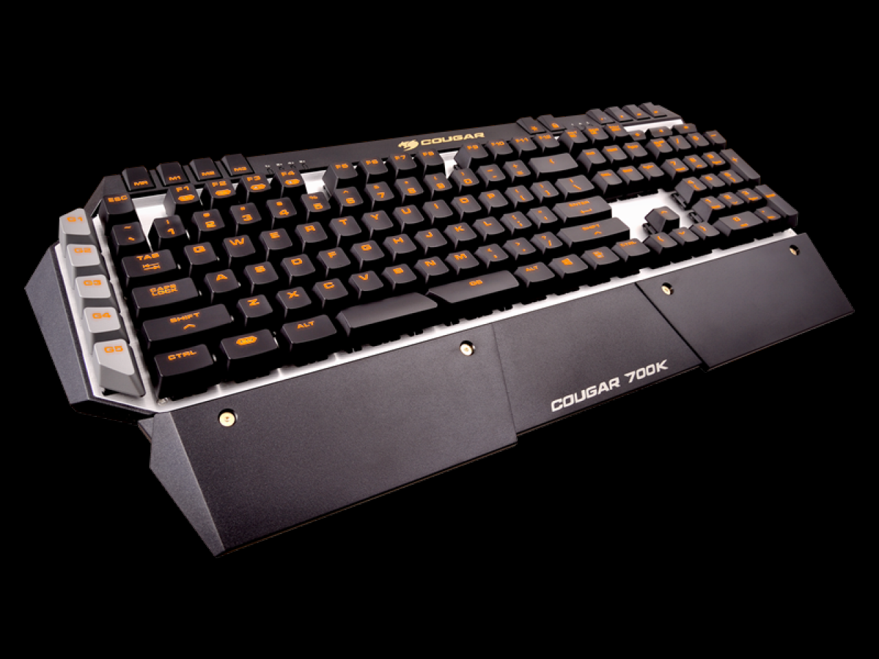 [20/09/2014] Cougar 700K: Mechanisches Gaming-Keyboard mit Aluminium-Struktur vorgestellt