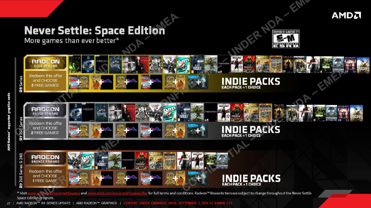 [03/09/2014] Never Settle: Space - Spielliste mit neuen Sci-Fi-Titeln, darunter Star Citizen
