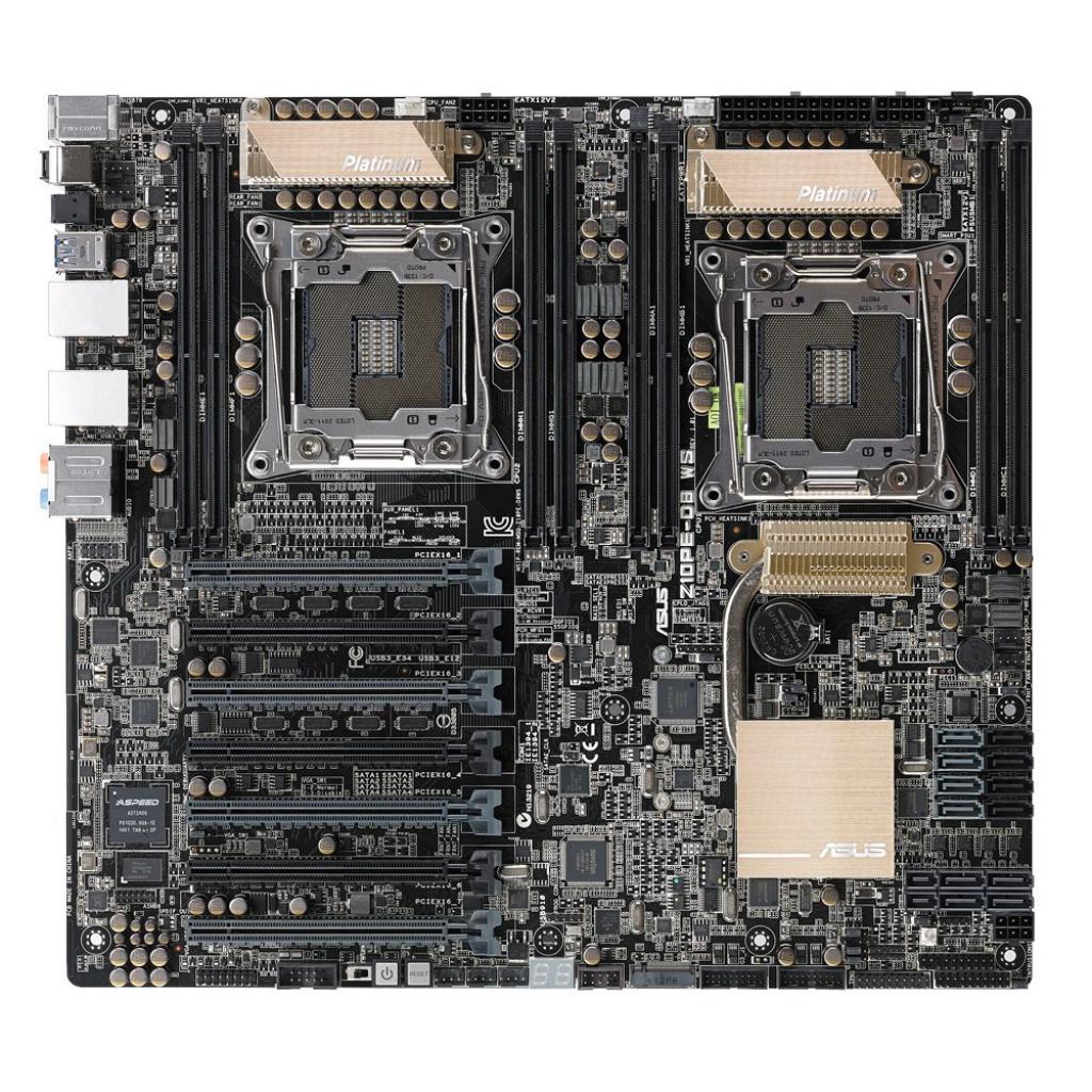 [12/09/2014] Asus Z10PE-D8 WS: Dual-Sockel-Mainboard für Haswell-EP ab 461 Euro gelistet (1)