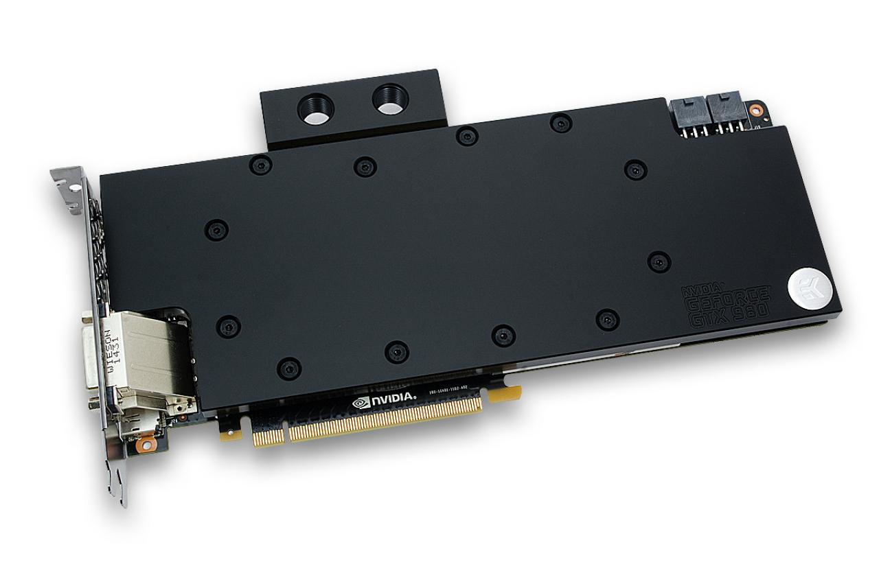 [20/09/2014] Geforce GTX 980: EK Waterblocks veröffentlicht Wasserkühler mit Strömungsteilung. (2)