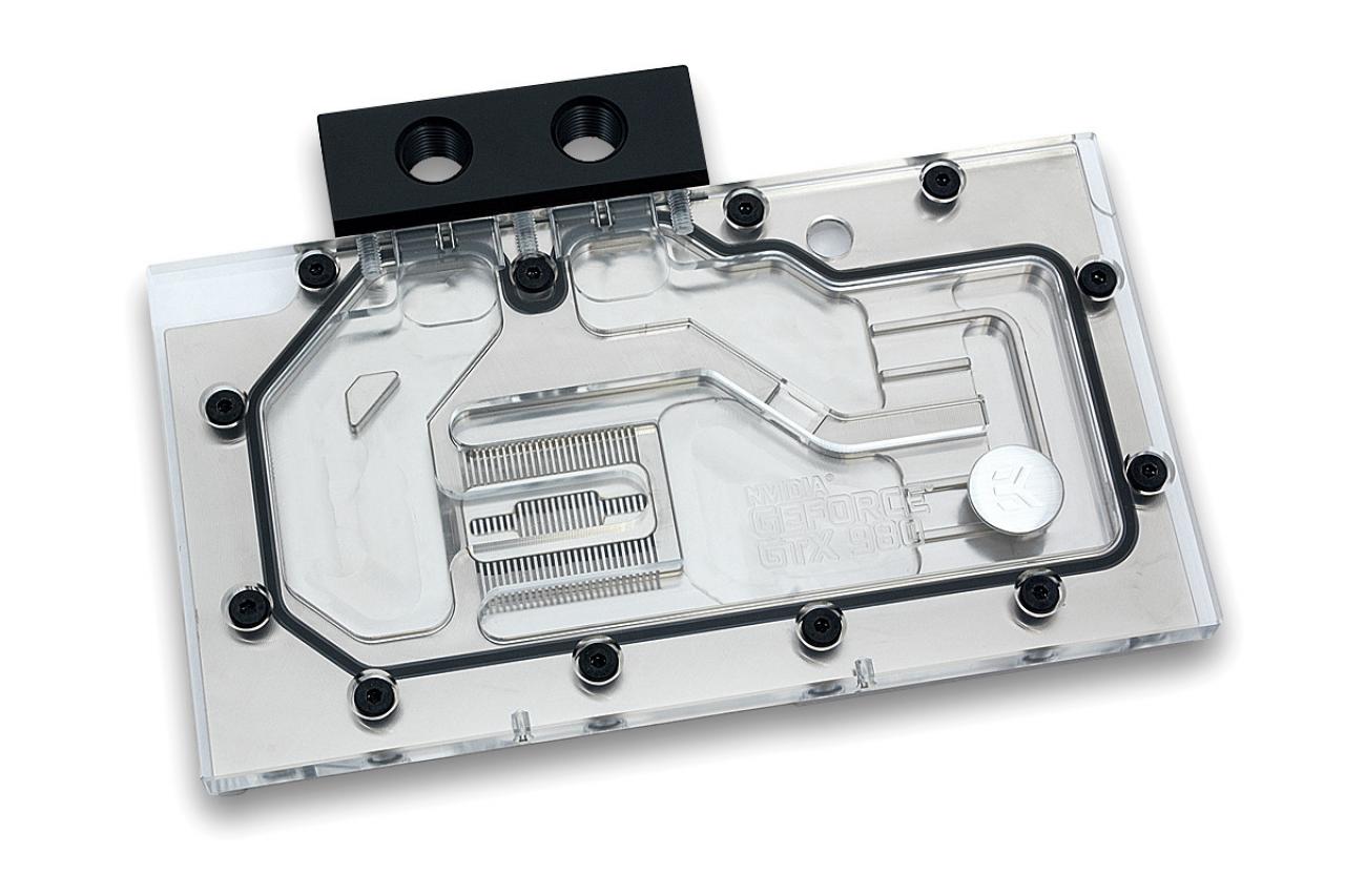 [20/09/2014] Geforce GTX 980: EK Waterblocks veröffentlicht Wasserkühler mit Strömungsteilung. (4)