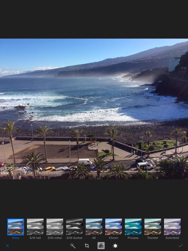 [18/09/2014] iOS 8: Foto bearbeiten - Farbe