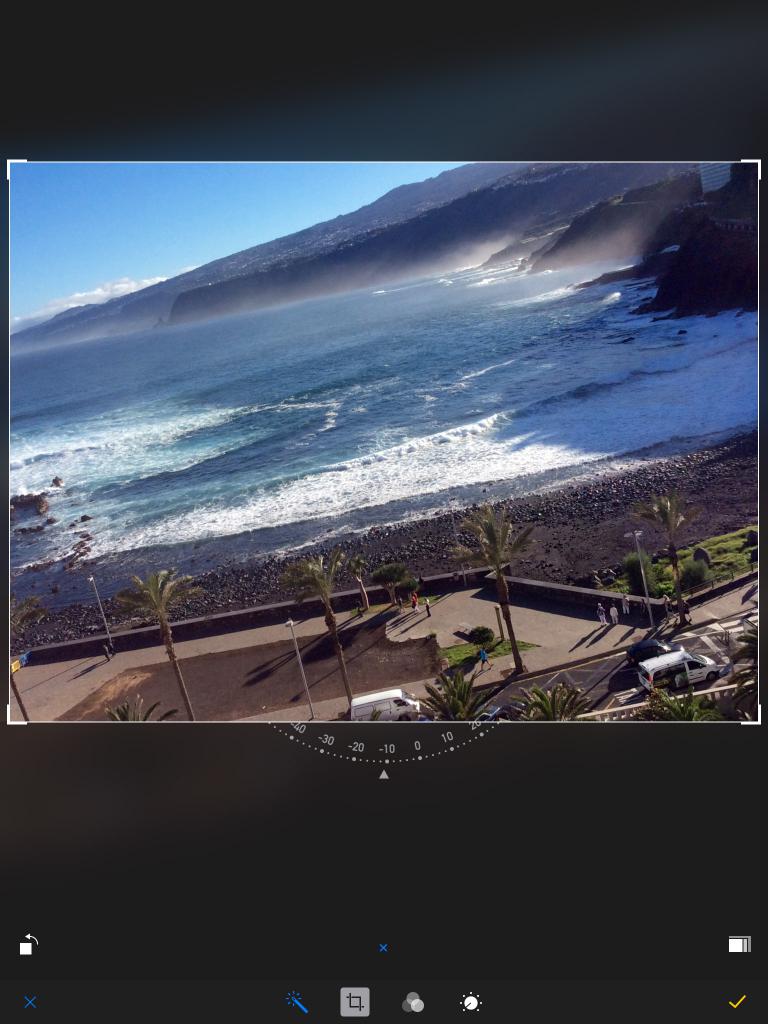 [18/09/2014] iOS 8: Foto bearbeiten - gerade ausrichten