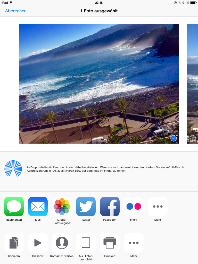 [18/09/2014] iOS 8: Foto versenden