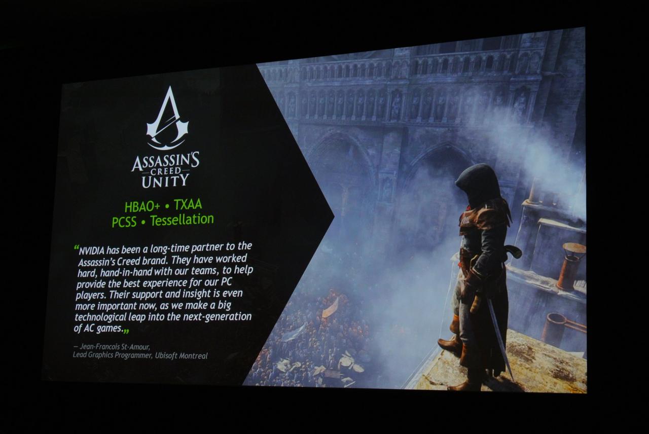 [18/09/2014] Nvidia Gameworks: Geforce-exklusive Features von AC Unity, Far Cry 4, Project Cars und mehr (1)
