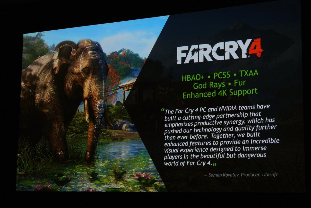 [18/09/2014] Nvidia Gameworks: Geforce-exklusive Features von AC Unity, Far Cry 4, Project Cars und mehr (9)