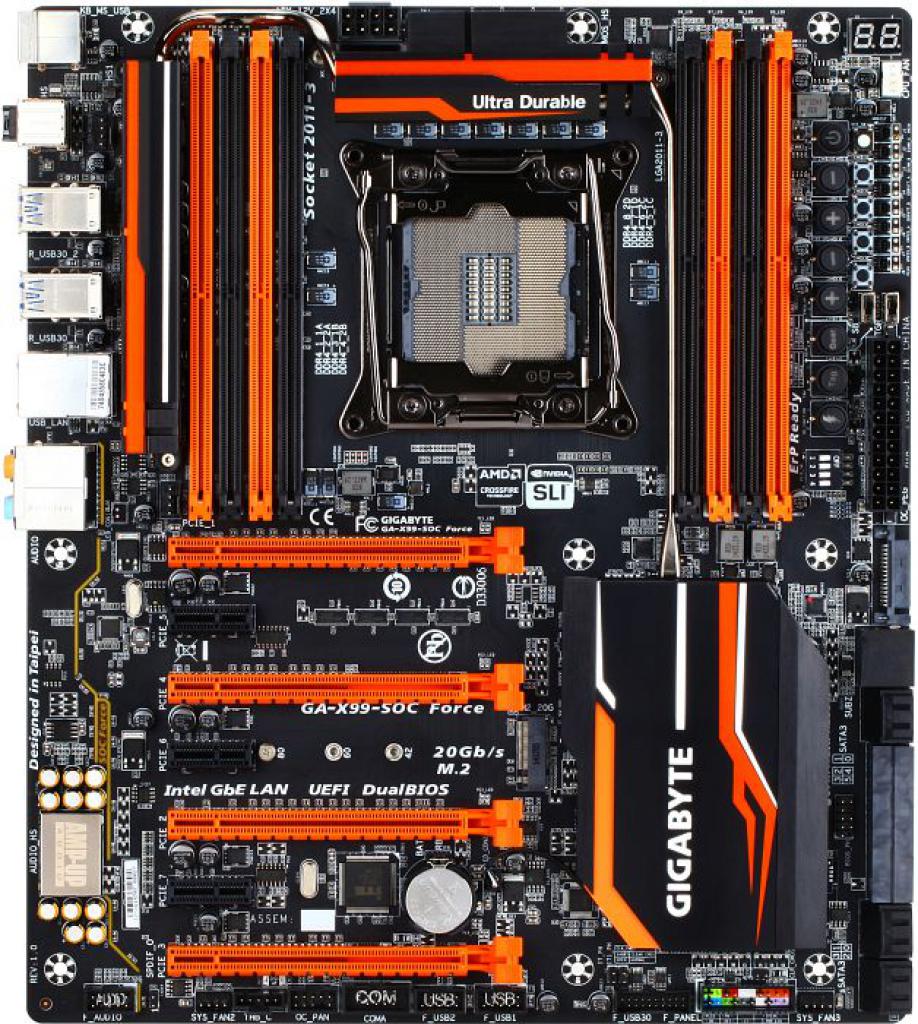 [01/09/2014] Gigabyte GA-X99 SOC Force