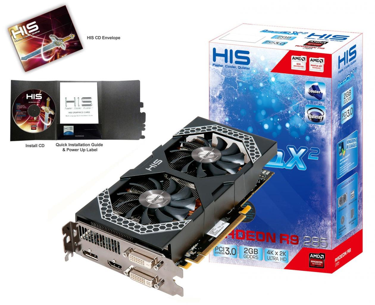 [02/09/2014] HIS Radeon R9 285 IceQ X 3