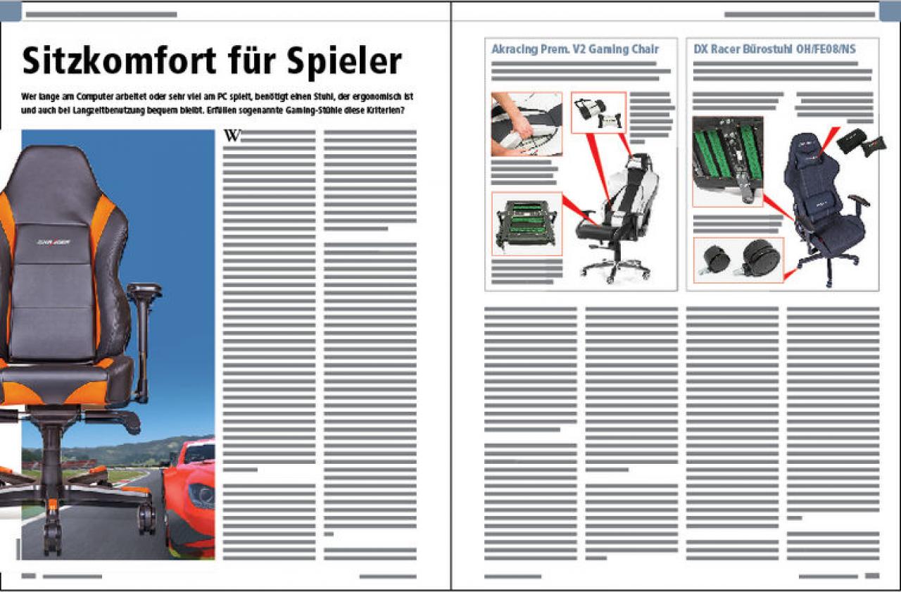 [23/09/2014] PCGH 11 2014 Infrastruktur Gaming Seats; Seite 1 & 2